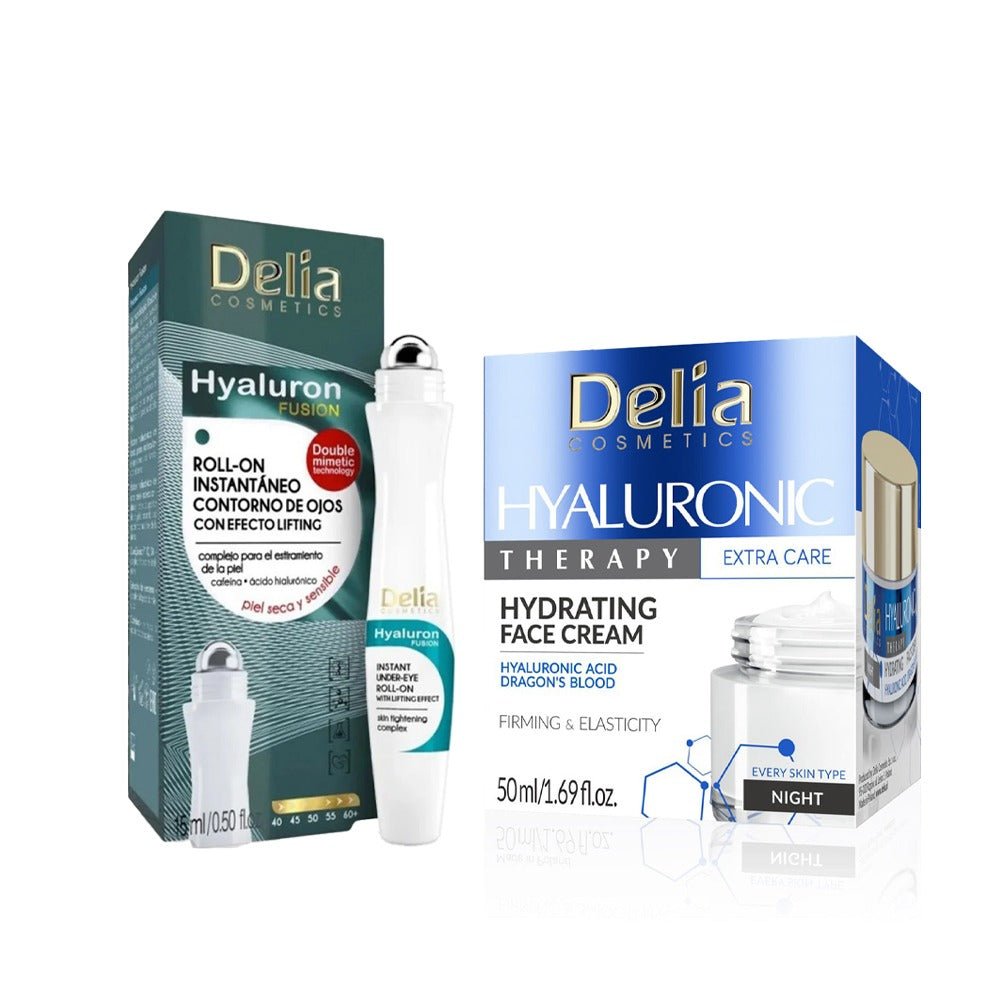 بكج الوجه بالهيالورونيك - Delia Cosmetics