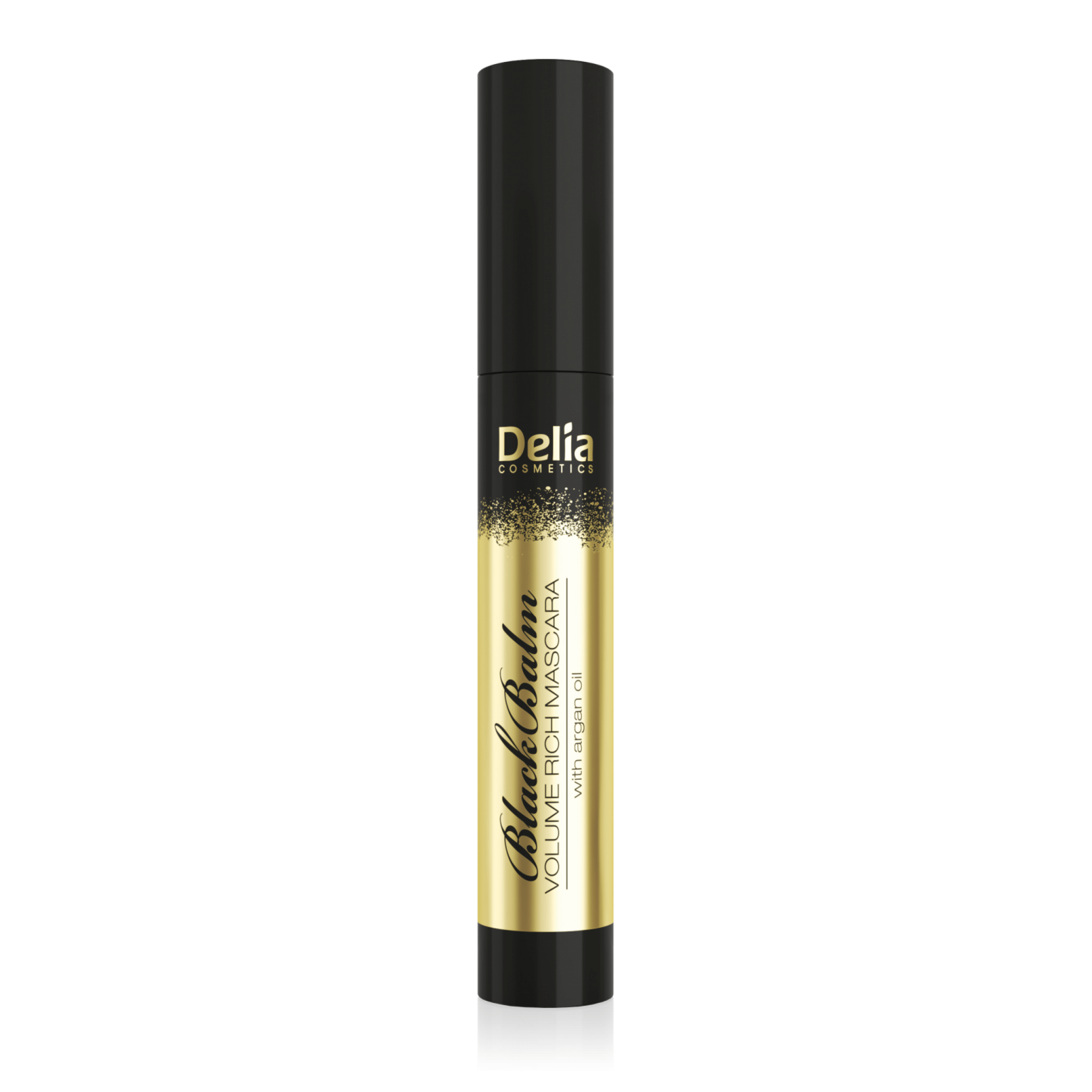 BLACK BALM VOLUME ماسكارا للتكثيف غنية بزيت الأركان - Delia Cosmetics