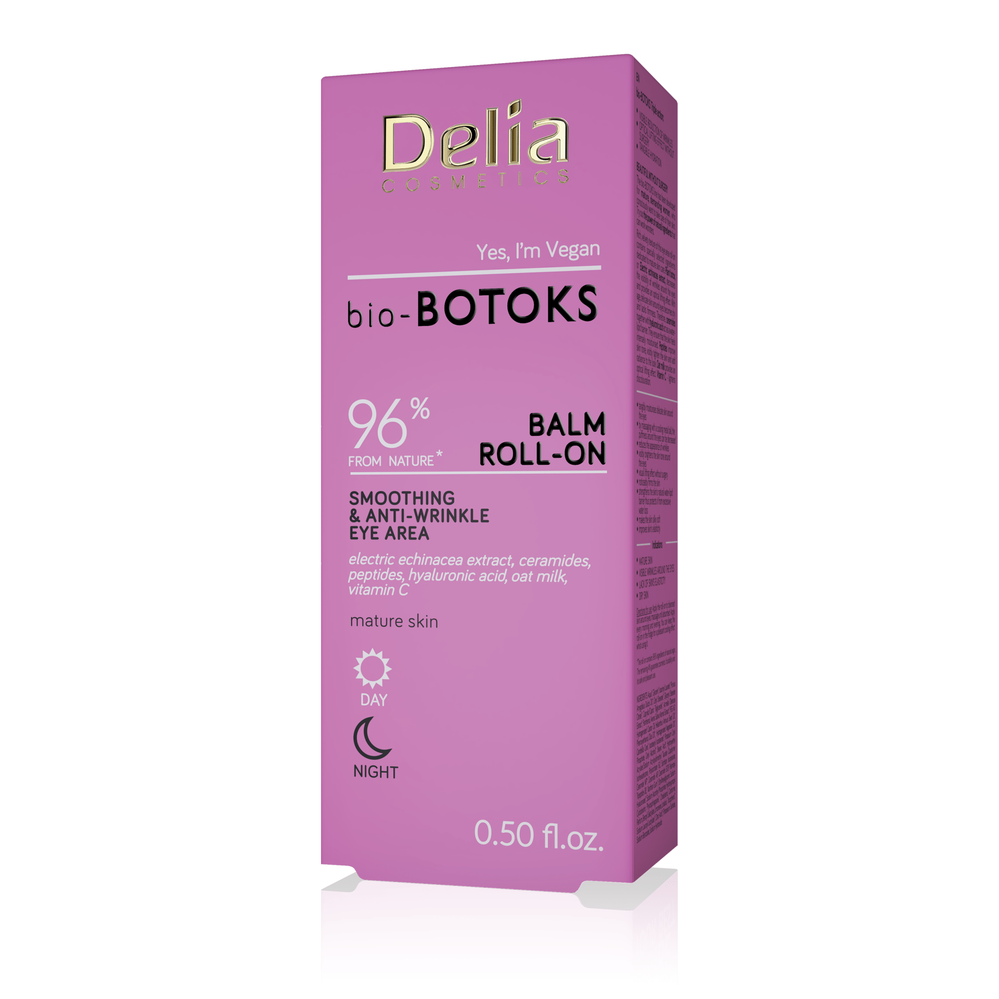 بلسم BIO - BOTOKS المرطب والمضاد للتجاعيد لمنطقة العين 96% 15 مل - Delia Cosmetics