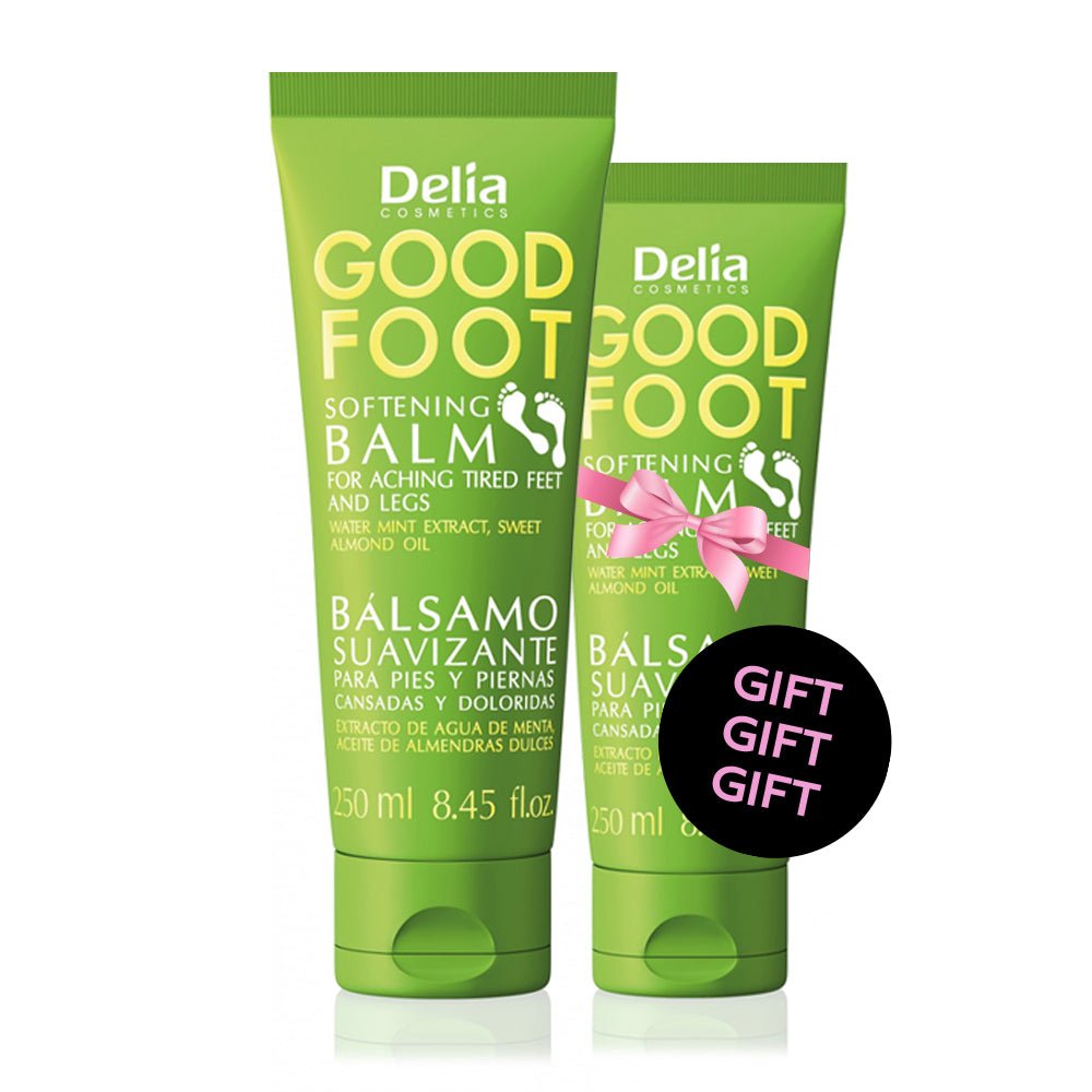 بلسم GOOD FOOT لتنعيم القدمين لآلام الأقدام والساقين المتعبة 250 مل - Delia Cosmetics