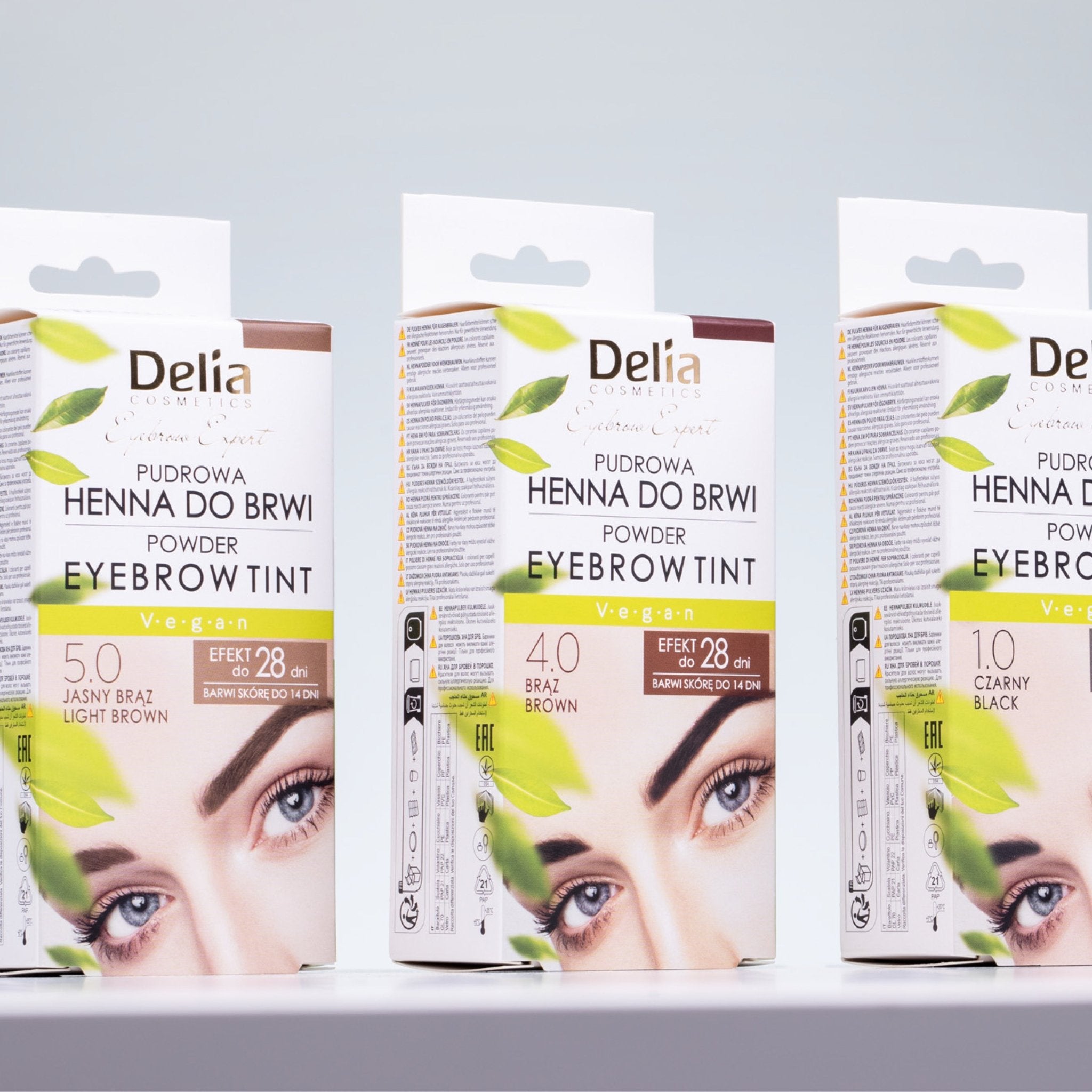 بودرة حنا الحواجب - Delia Cosmetics