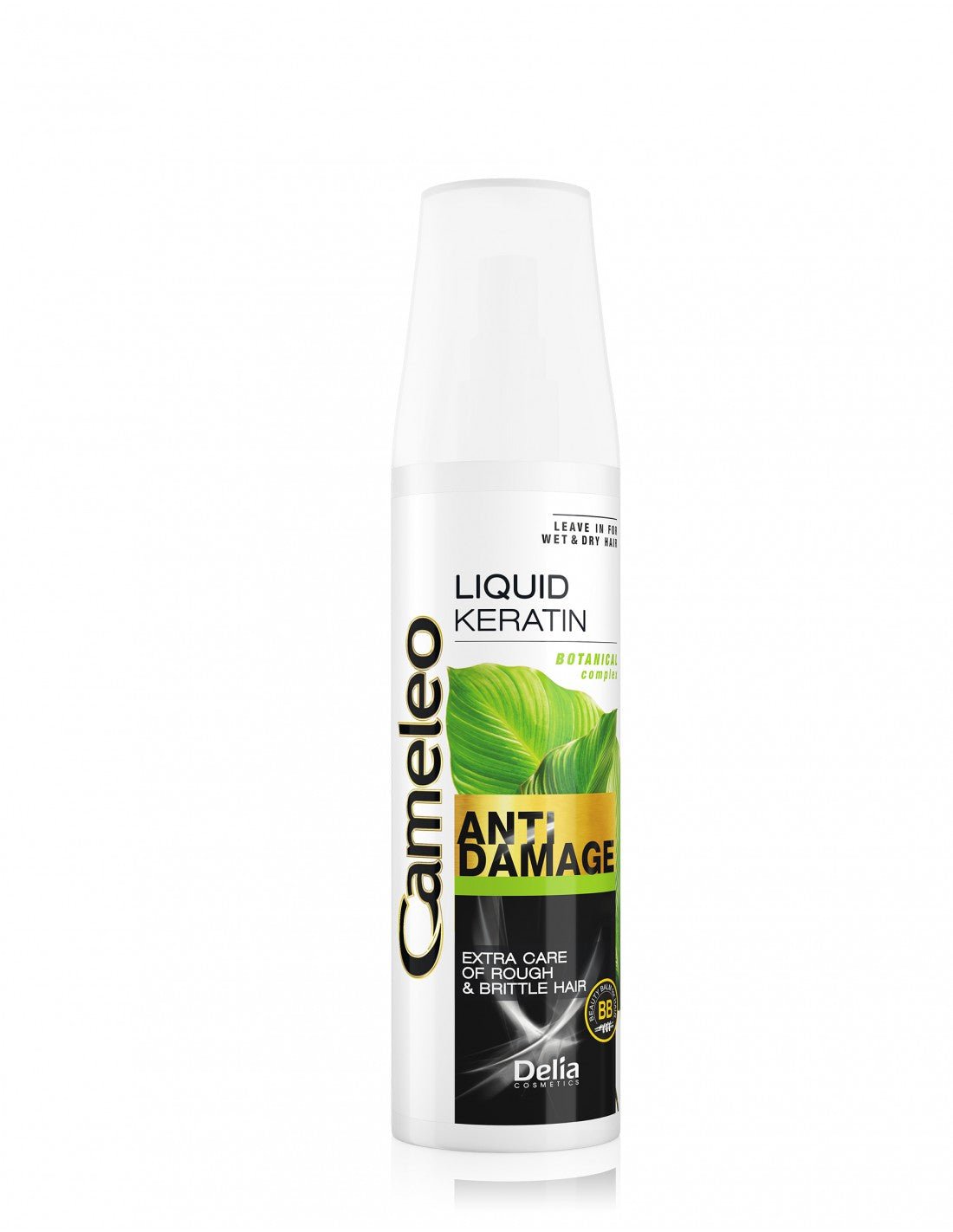 CAMELEO - Anti - Damage Liquid Keratin Leave - in Conditioner 150ml - Delia Cosmetics