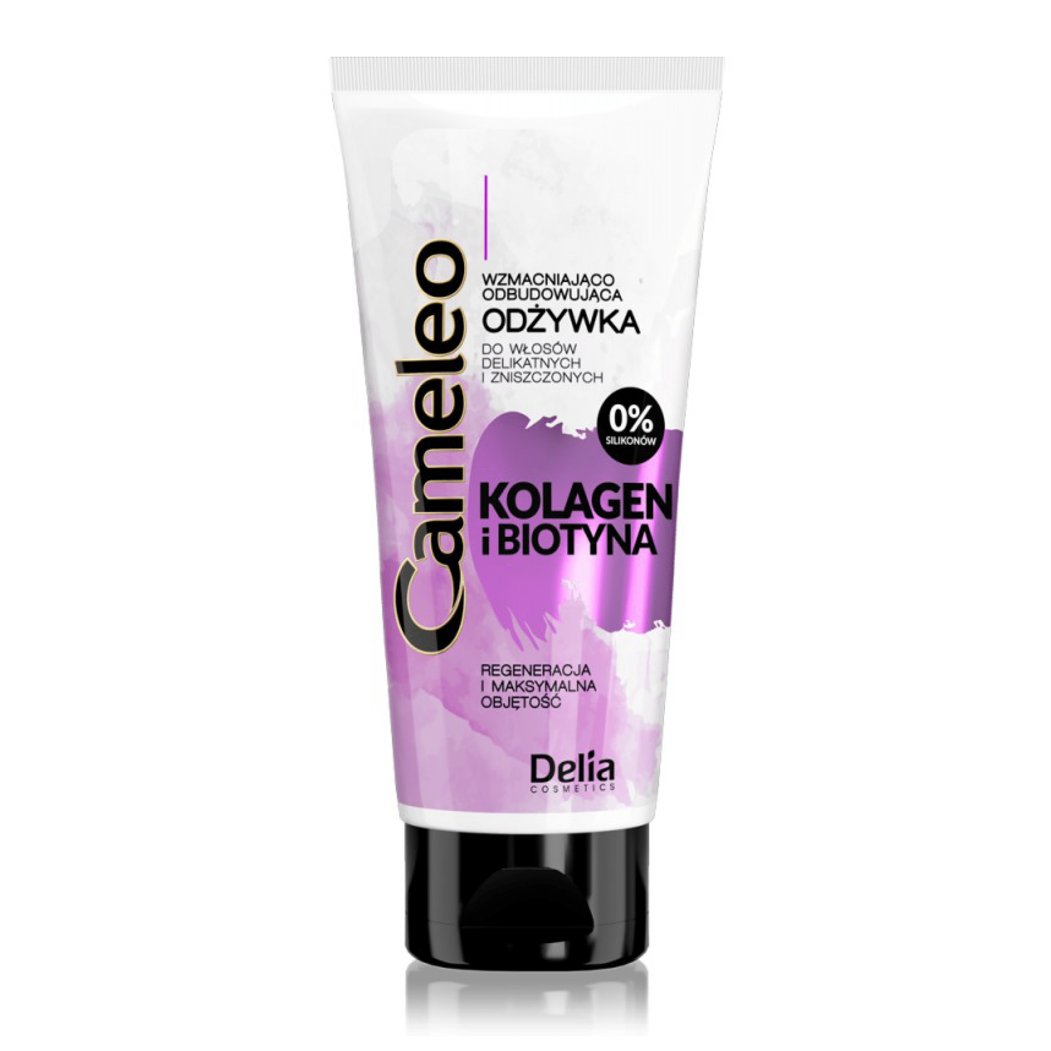 CAMELEO بلسم للشعر الحساس والتالف بالكولاجين والبيوتين 200 مل - Delia Cosmetics
