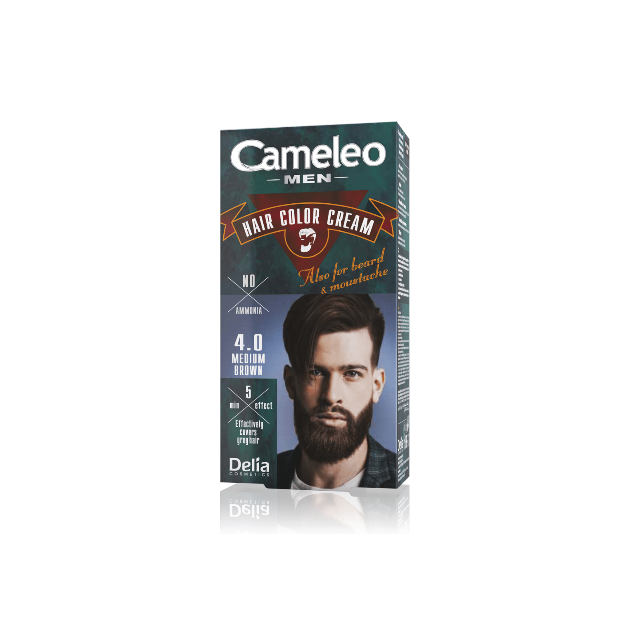 CAMELEO كريم صبغ الشعر للرجال - Delia Cosmetics