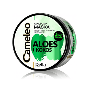 CAMELEO ماسك للشعر الجاف والمتقصف بالصبار وجوز الهند 200 مل - Delia Cosmetics