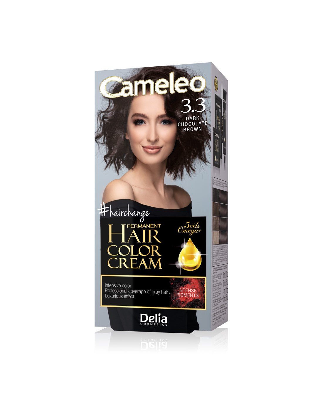 CAMELEO - Permanent Hair Color Cream OMEGA II - Delia Cosmetics