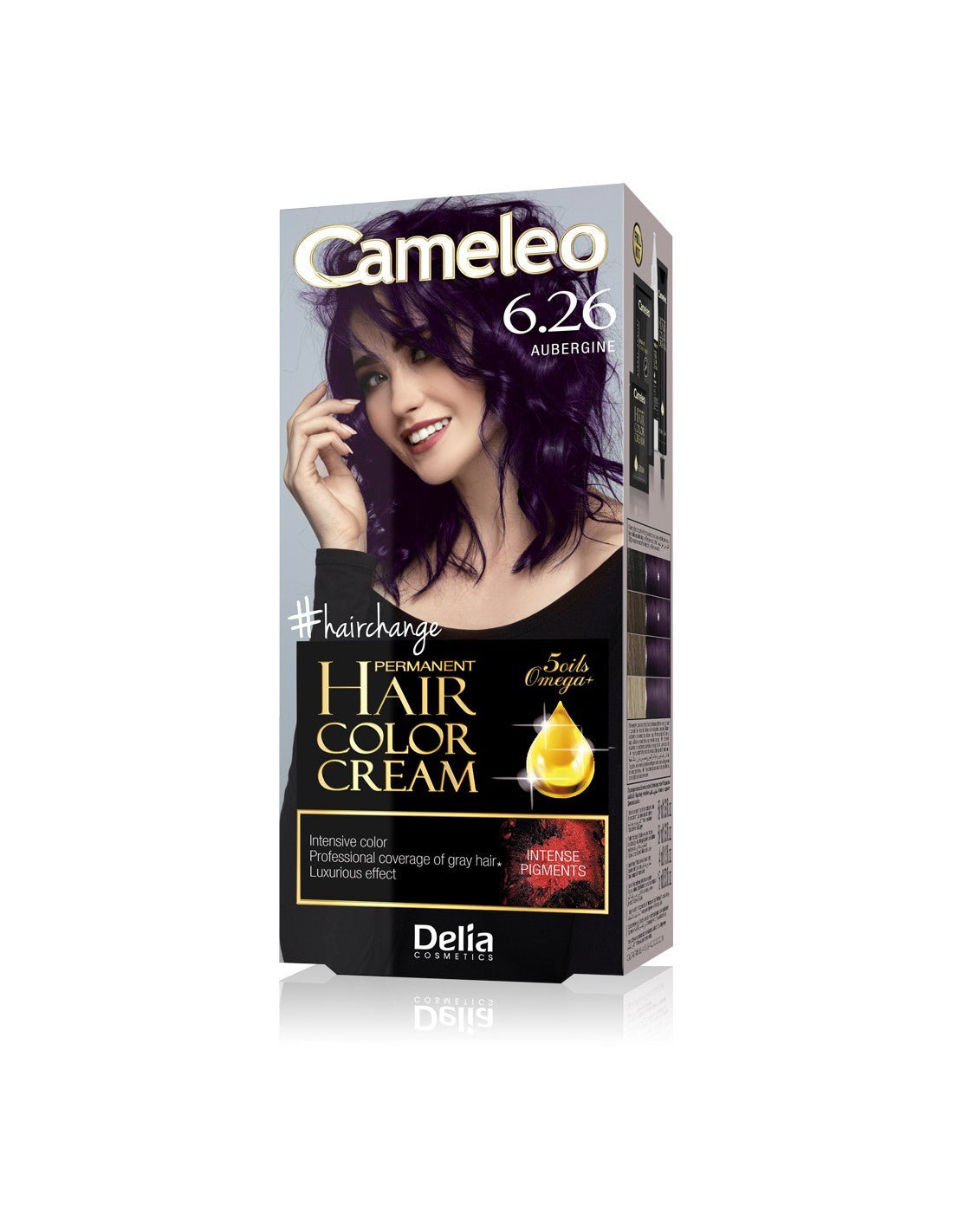 CAMELEO - Permanent Hair Color Cream OMEGA II - Delia Cosmetics