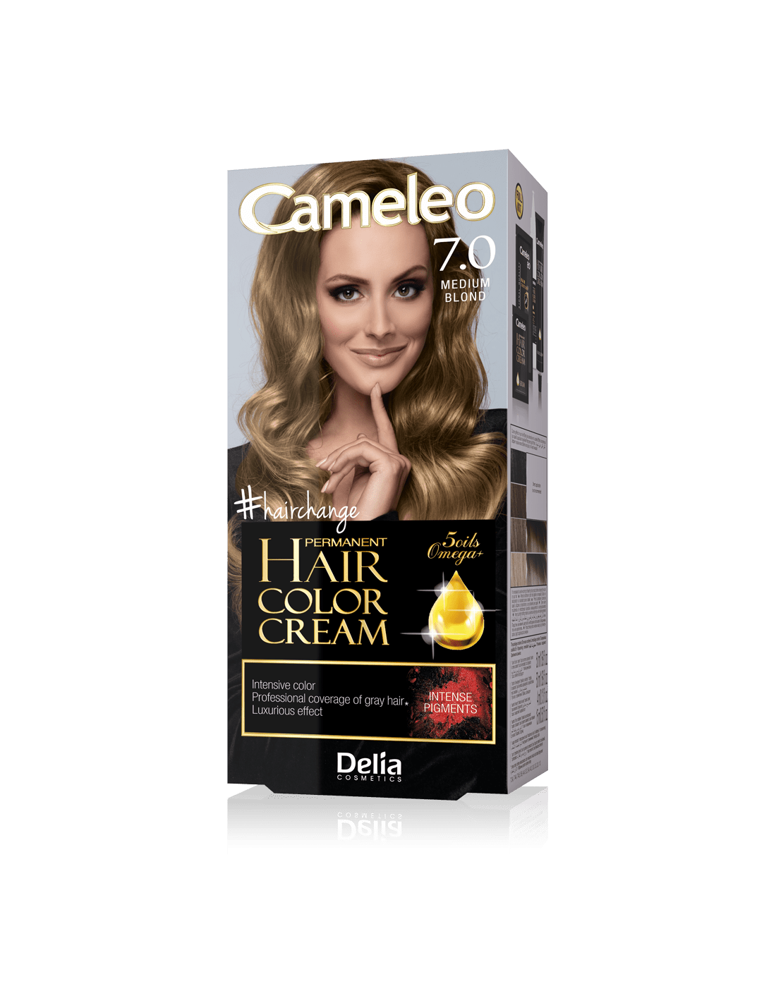 CAMELEO - Permanent Hair Color Cream OMEGA II - Delia Cosmetics