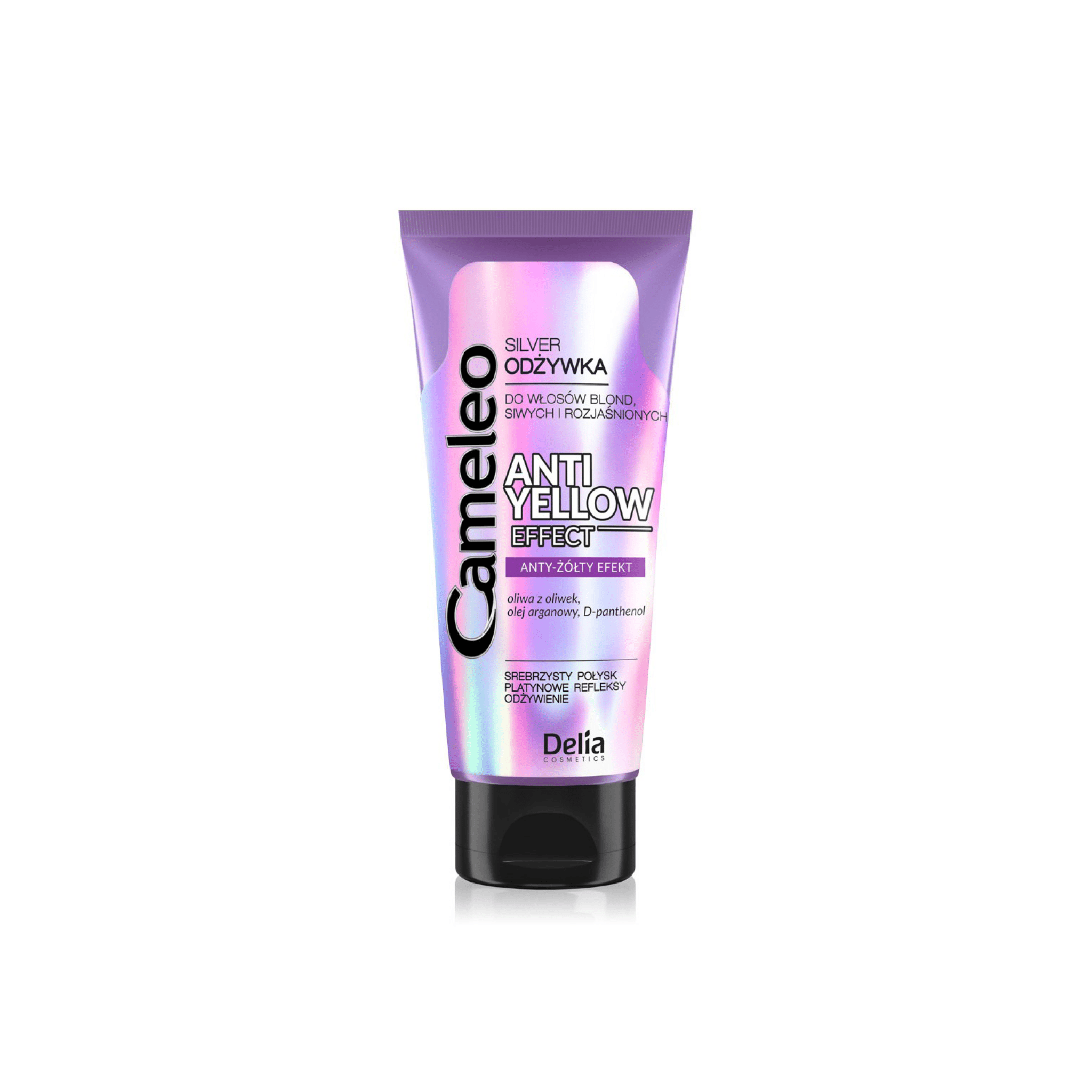 CAMELEO SILVER بلسم سيلفر للشعر الأشقر والمبيض والرمادي 200 مل - Delia Cosmetics