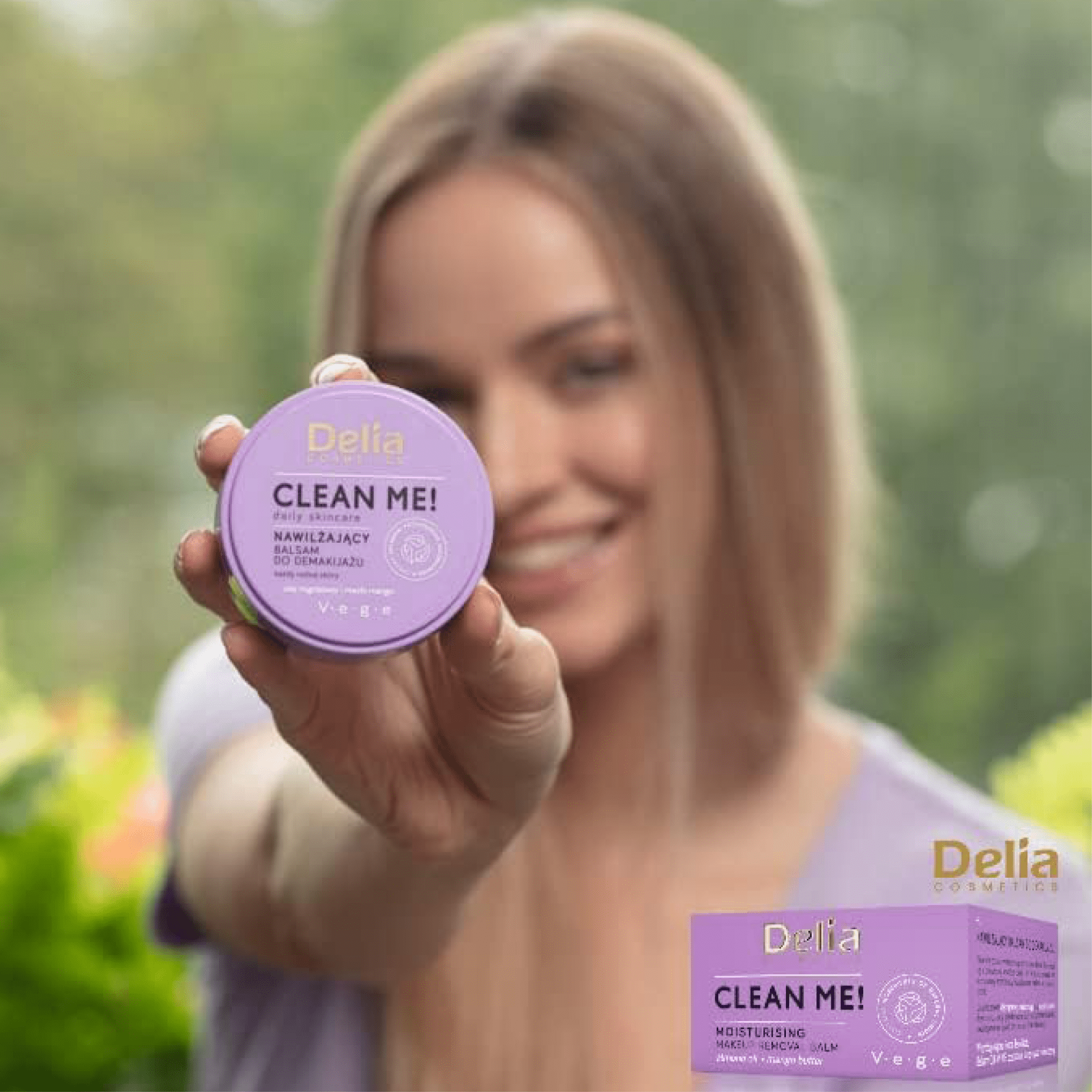 Clean Me بلسم إزالة المكياج المرطب 40 جرام - Delia Cosmetics