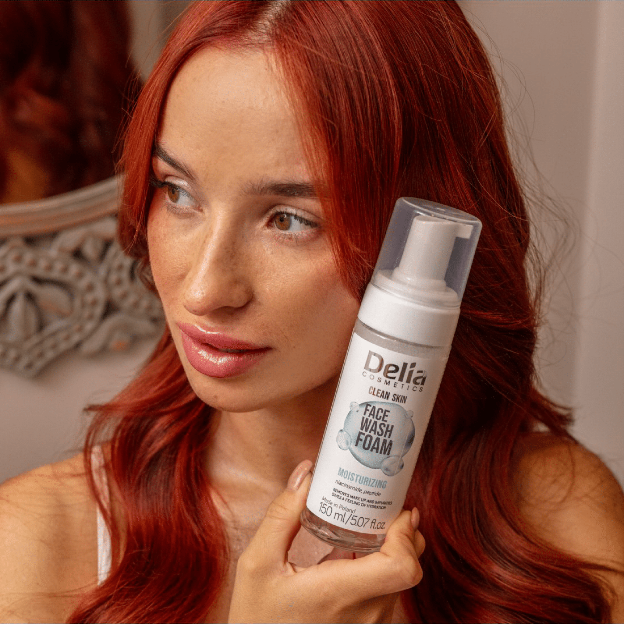 Clean Skin غسول رغوة للوجه مرطبة 150 مل - Delia Cosmetics