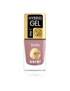 Coral Hybrid Gel 01 red 11ml - Delia Cosmetics