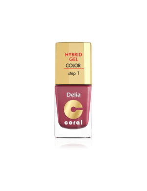 Coral Hybrid Gel 01 red 11ml - Delia Cosmetics