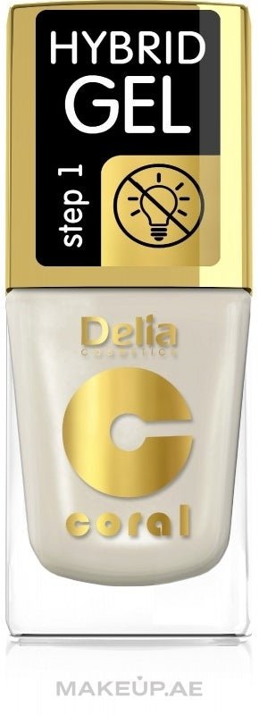 Coral Hybrid Gel 01 red 11ml - Delia Cosmetics
