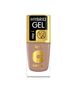 Coral Hybrid Gel 01 red 11ml - Delia Cosmetics