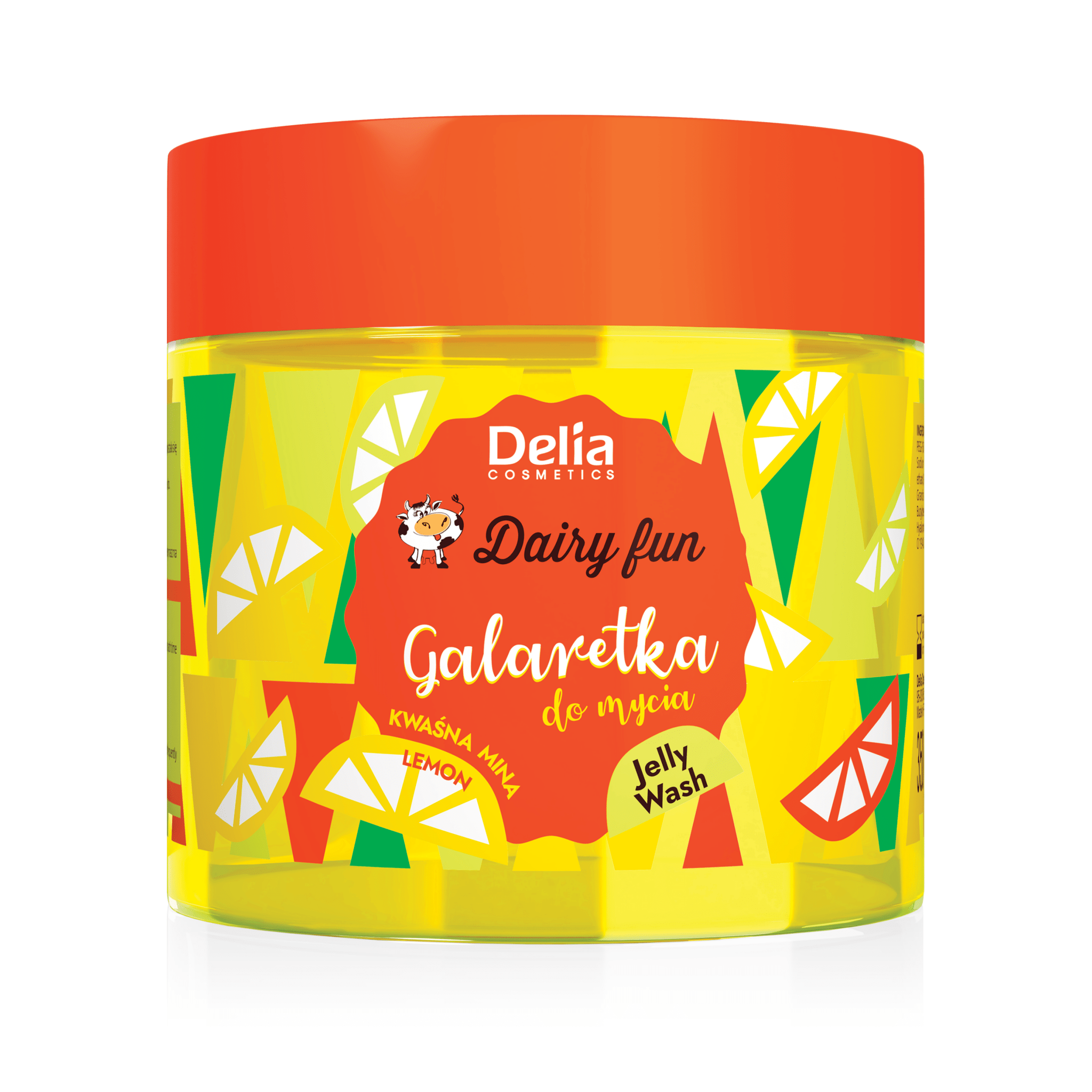 DAIRY FUN غسول جيلي بالليمون 350 جم - Delia Cosmetics