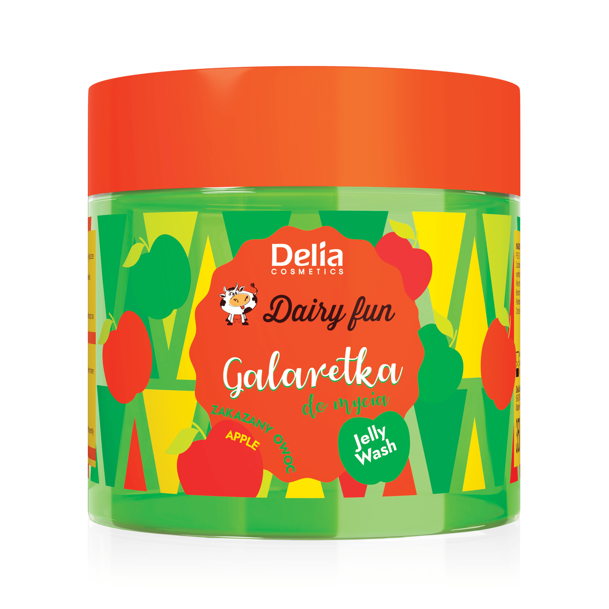 DAIRY FUN غسول جيلي بالتفاح 350 جم - Delia Cosmetics