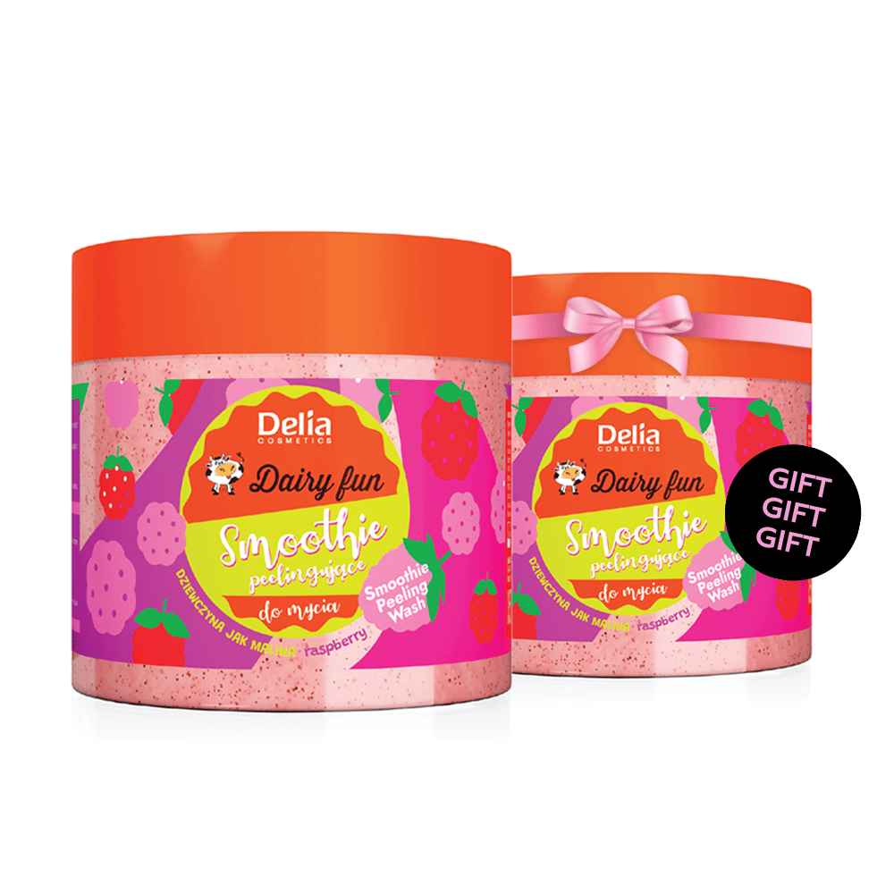 DAIRY FUN غسول مقشر بالتوت 350 جرام - Delia Cosmetics