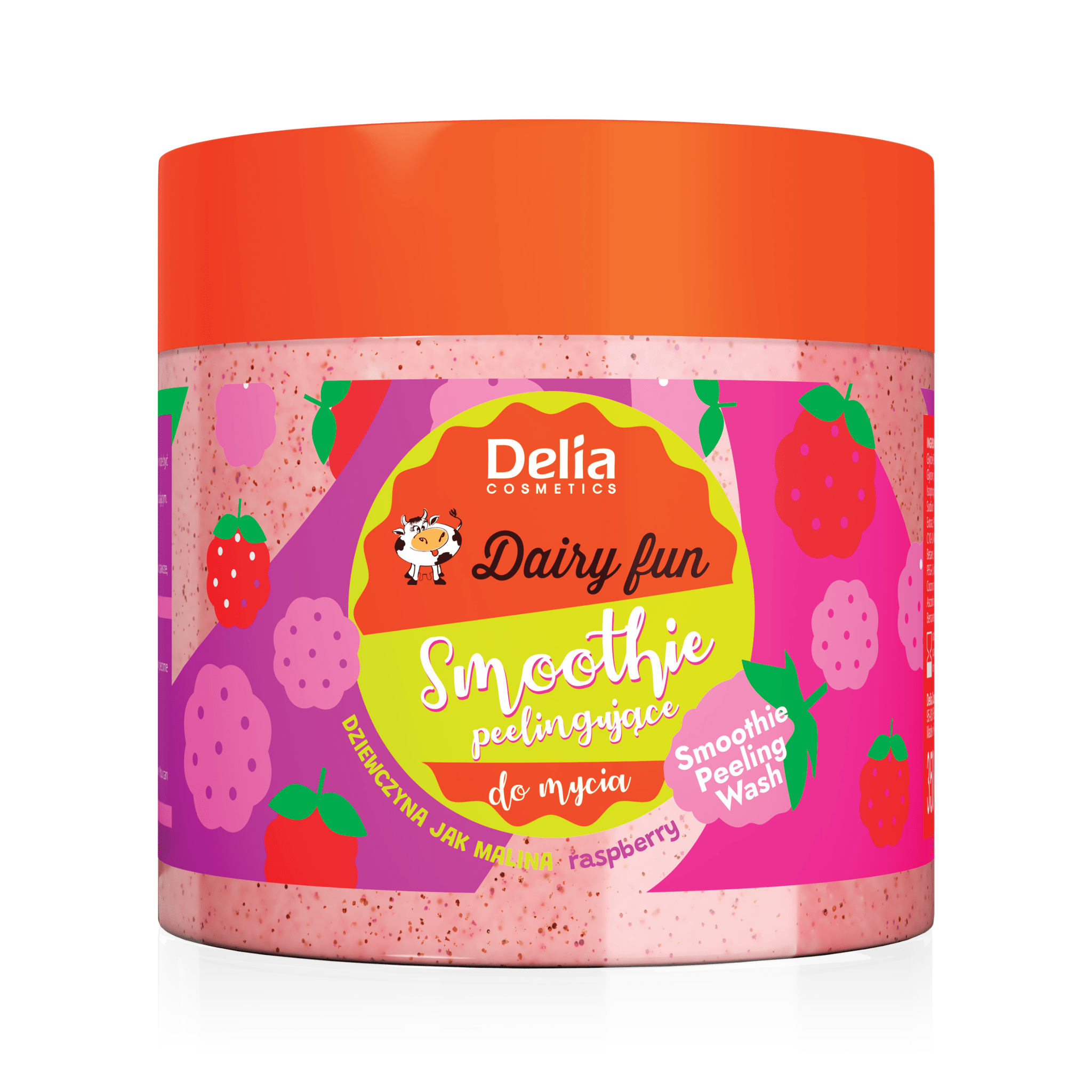 DAIRY FUN غسول مقشر بالتوت 350 جرام - Delia Cosmetics
