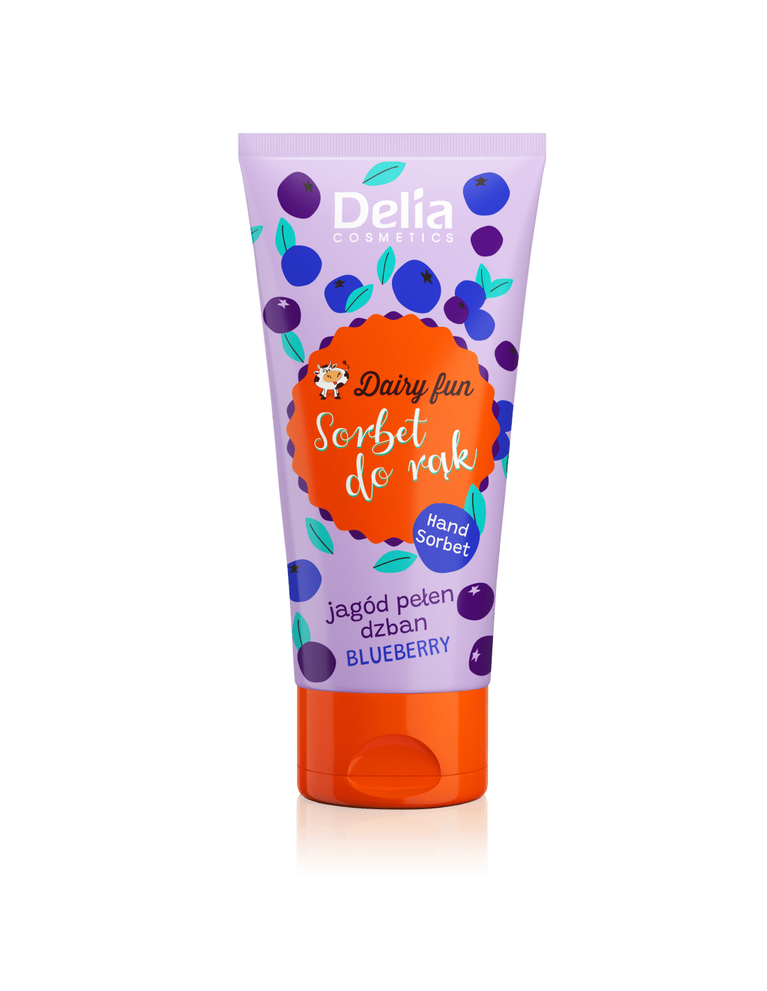 DAIRY FUN - Hand Sorbet Blueberry 50ml - Delia Cosmetics