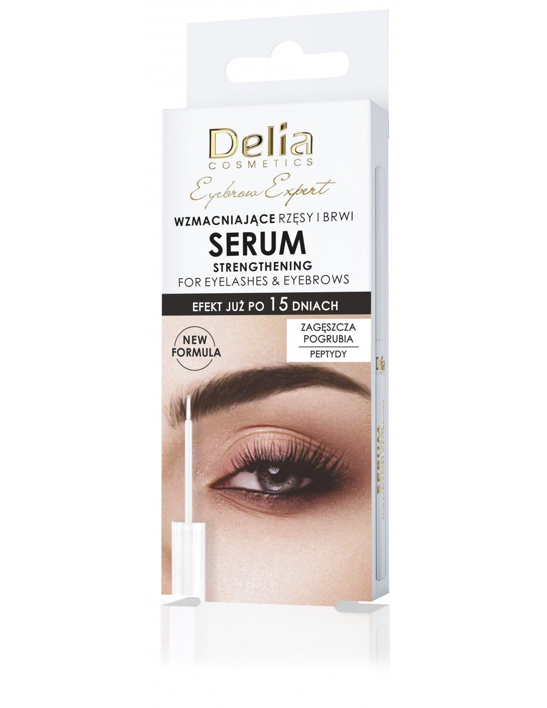 EYEBROW EXPERT - Strengthening Serum Eyelashes & Eyebrows 7ml - Delia Cosmetics