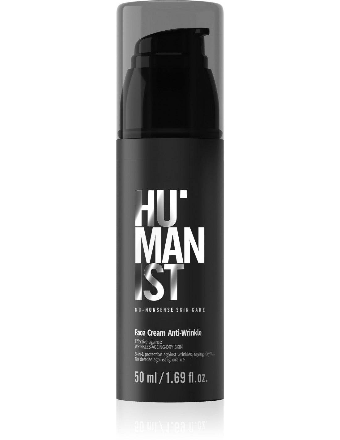 HUMANIST كريم ترطيب وتنشيط الوجه 3 في 1 50 مل - Delia Cosmetics