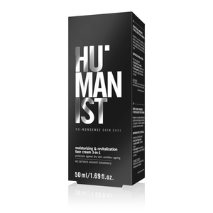 HUMANIST كريم ترطيب وتنشيط الوجه 3 في 1 50 مل - Delia Cosmetics