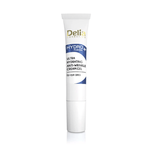 HYDRO+ FUSION جل مرطب مضاد للتجاعيد لمنطقة العين 15 مل - Delia Cosmetics
