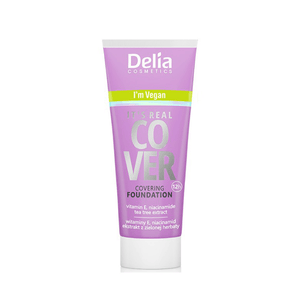 ITS REAL COVER فاونديشن مع تغطية كاملة - Delia Cosmetics