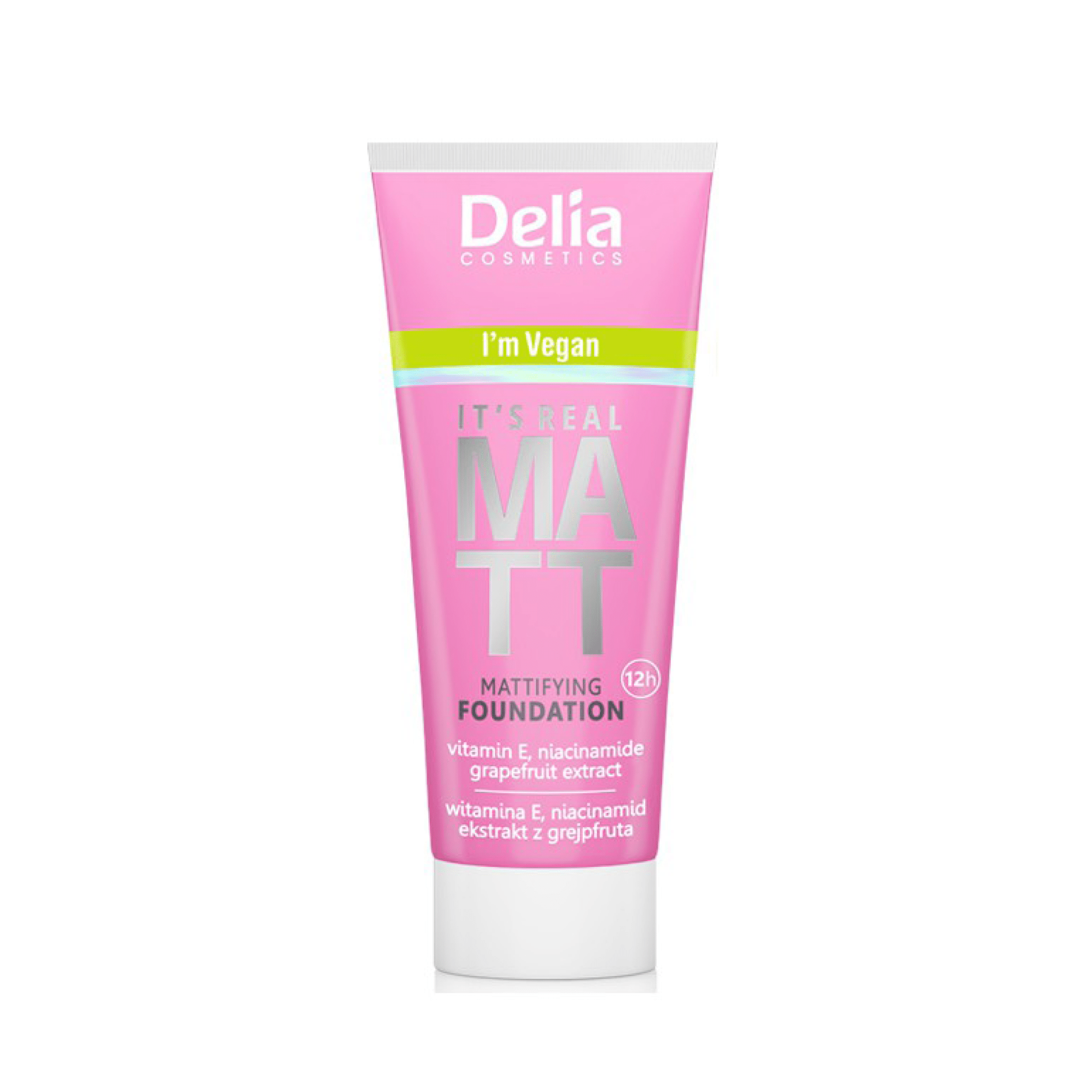 ITS REAL MATT فاونديشن مزيل للمعان البشرة 30 مل - Delia Cosmetics