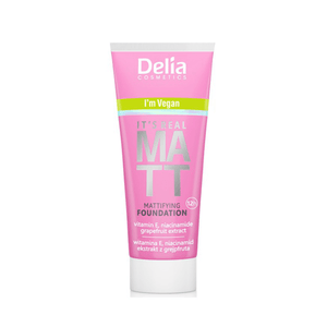 ITS REAL MATT فاونديشن مزيل للمعان البشرة 30 مل - Delia Cosmetics