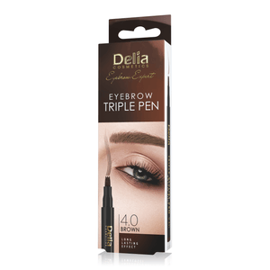 قلم الحواجب الثلاثي ذو تأثير طويل الأمد - Delia Cosmetics