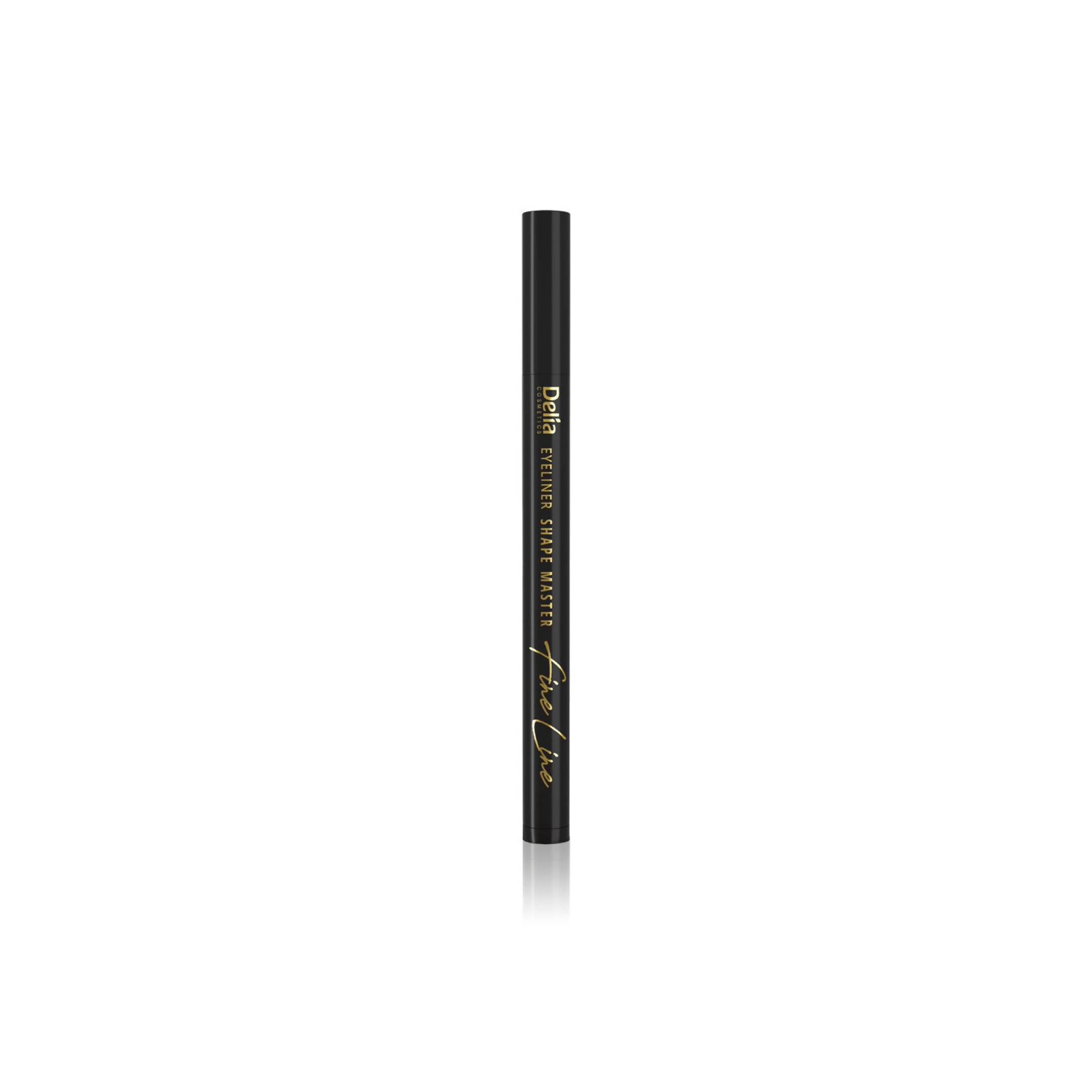 قلم تحديد العيون SHAPE MASTER FINE LINE باللون الأسود - Delia Cosmetics