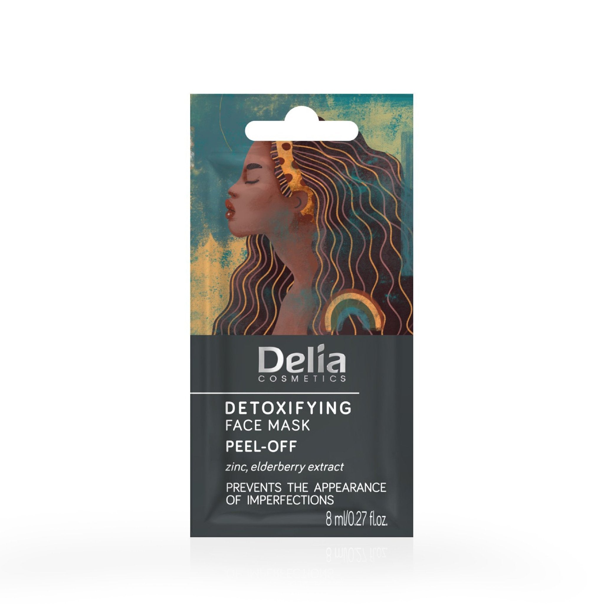 قناع إزالة السموم من الوجه 8 مل - Delia Cosmetics