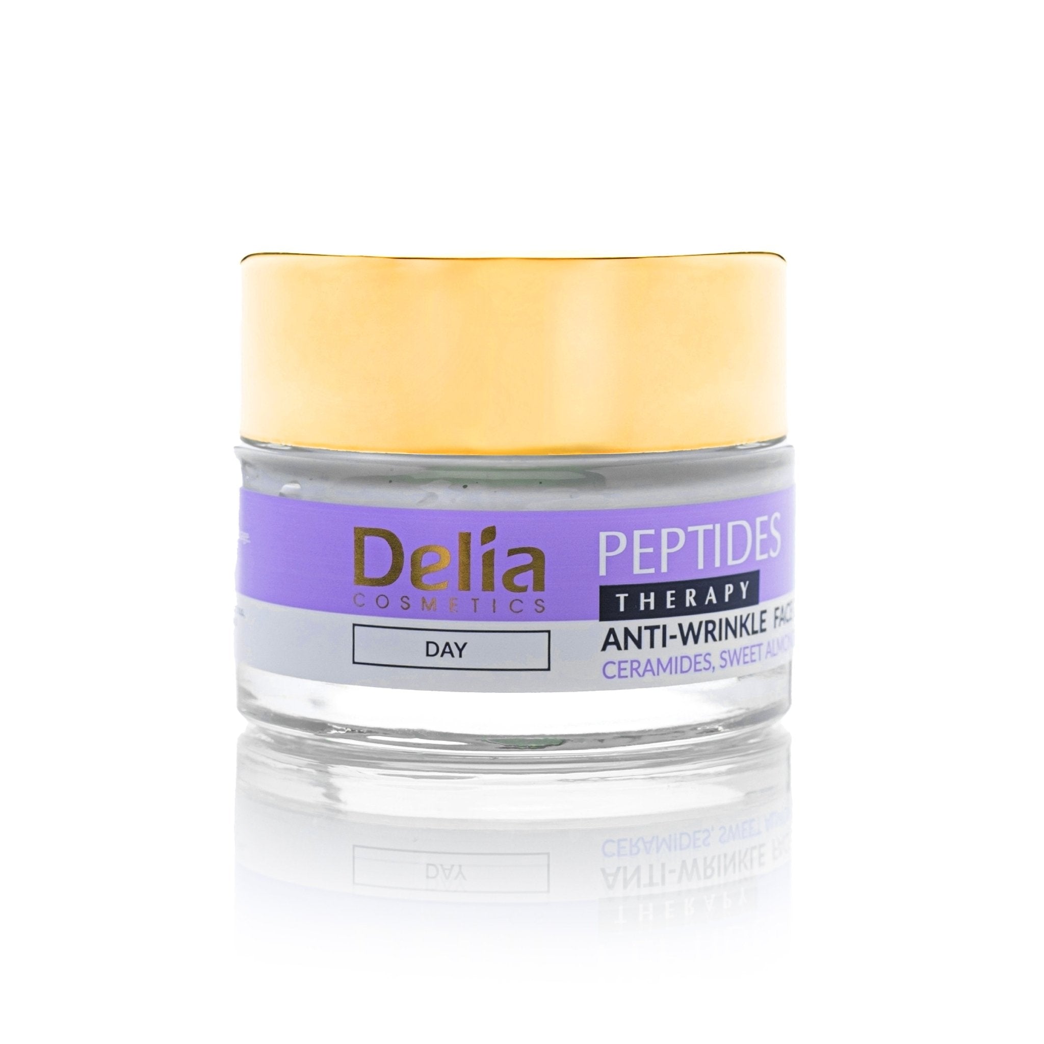 كريم الوجه الببتيدات المضاد للتجاعيد 50 مل - Delia Cosmetics