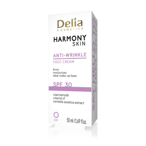 كريم الوجه المضاد للتجاعيد 50 مل Harmony Skin - Delia Cosmetics