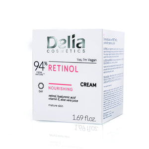 كريم الوجه بالريتينول المغذي 50 مل - Delia Cosmetics