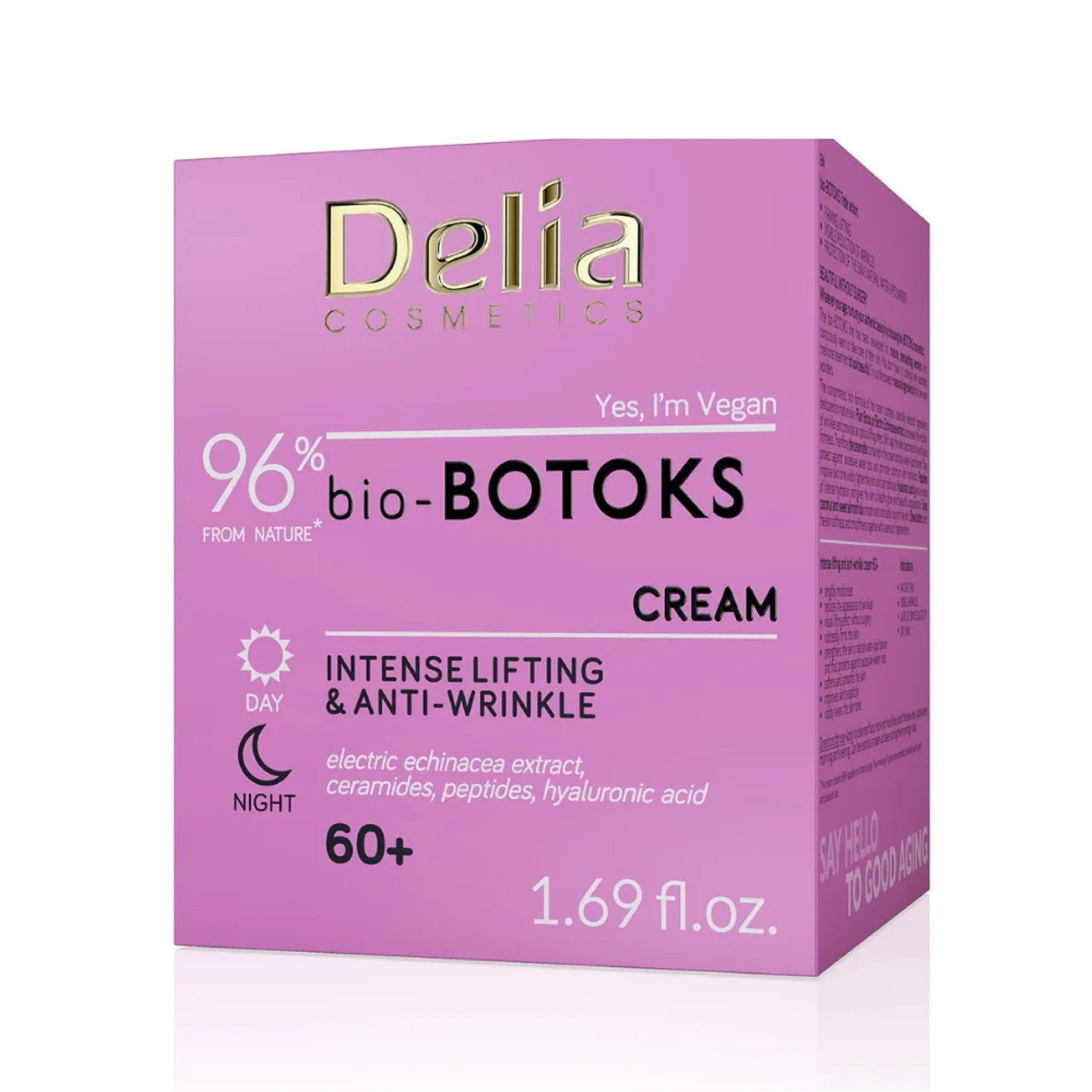 كريم bio - BOTOKS لشد البشرة المكثف ومكافحة التجاعيد 96% 50 مل - Delia Cosmetics