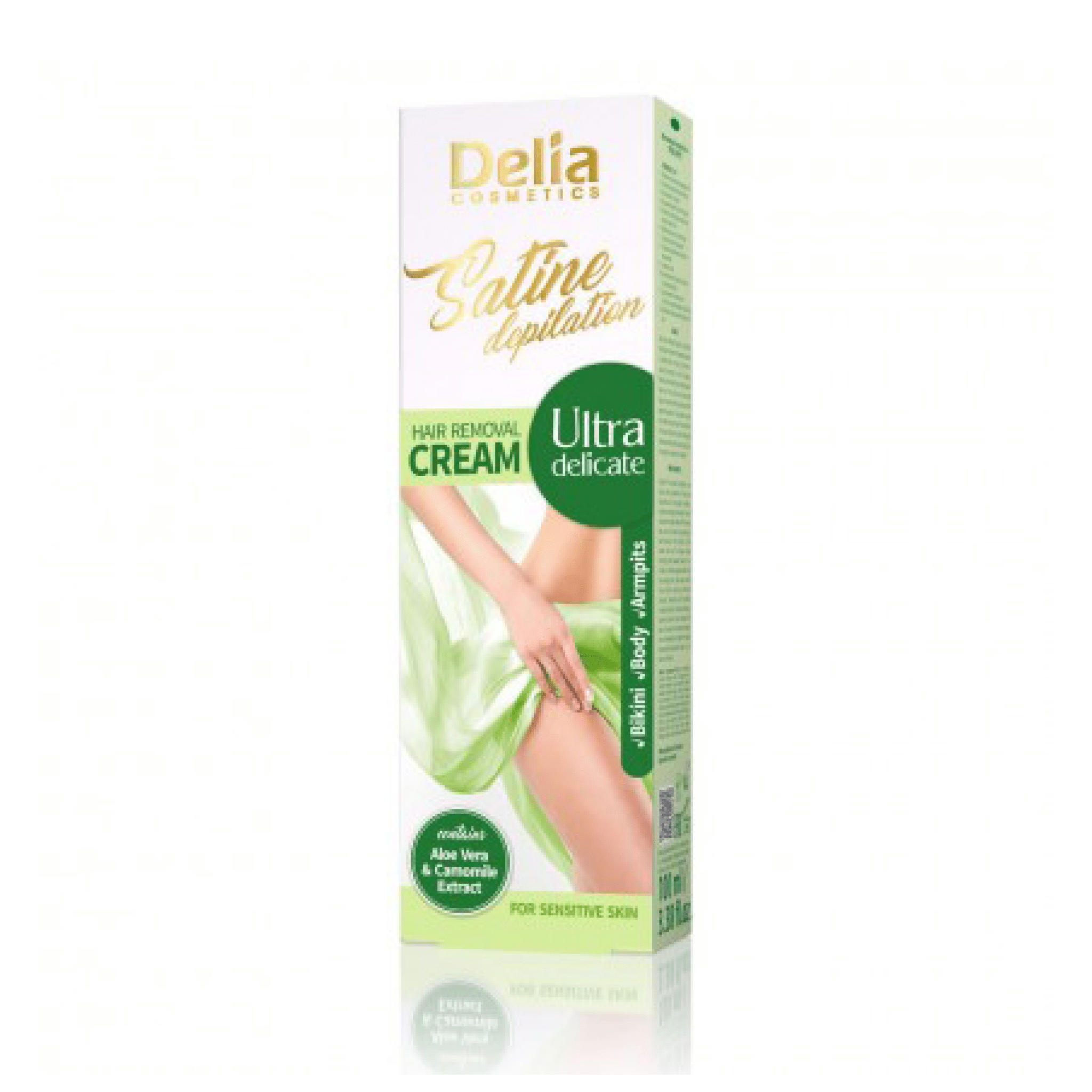 كريم إزالة الشعر للبشرة الحساسة والحساسة للغاية 100 مل - Delia Cosmetics