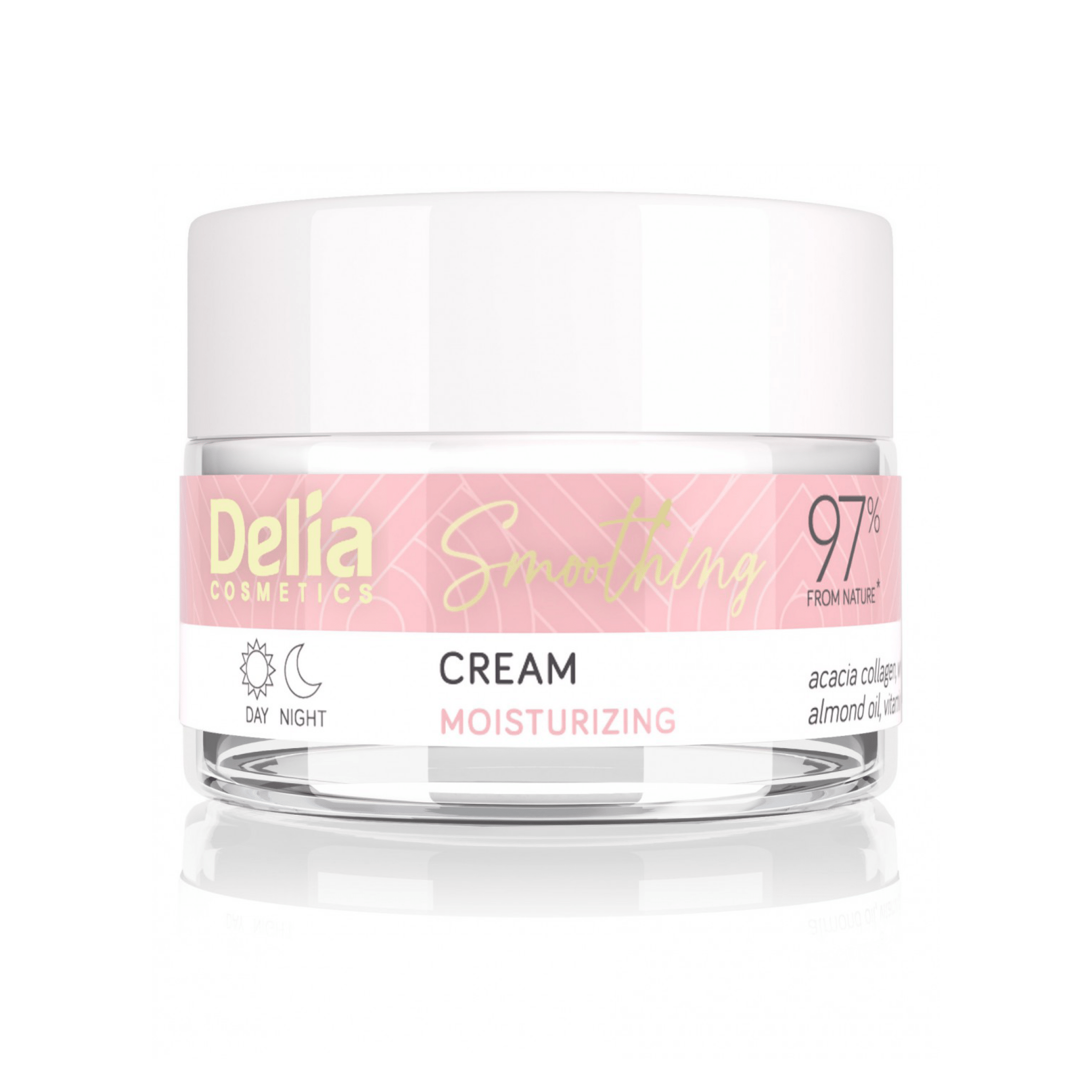 كريم تنعيم و ترطيب الوجه 50 مل Smoothing - Delia Cosmetics