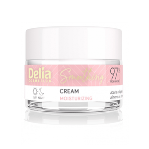 كريم تنعيم و ترطيب الوجه 50 مل Smoothing - Delia Cosmetics