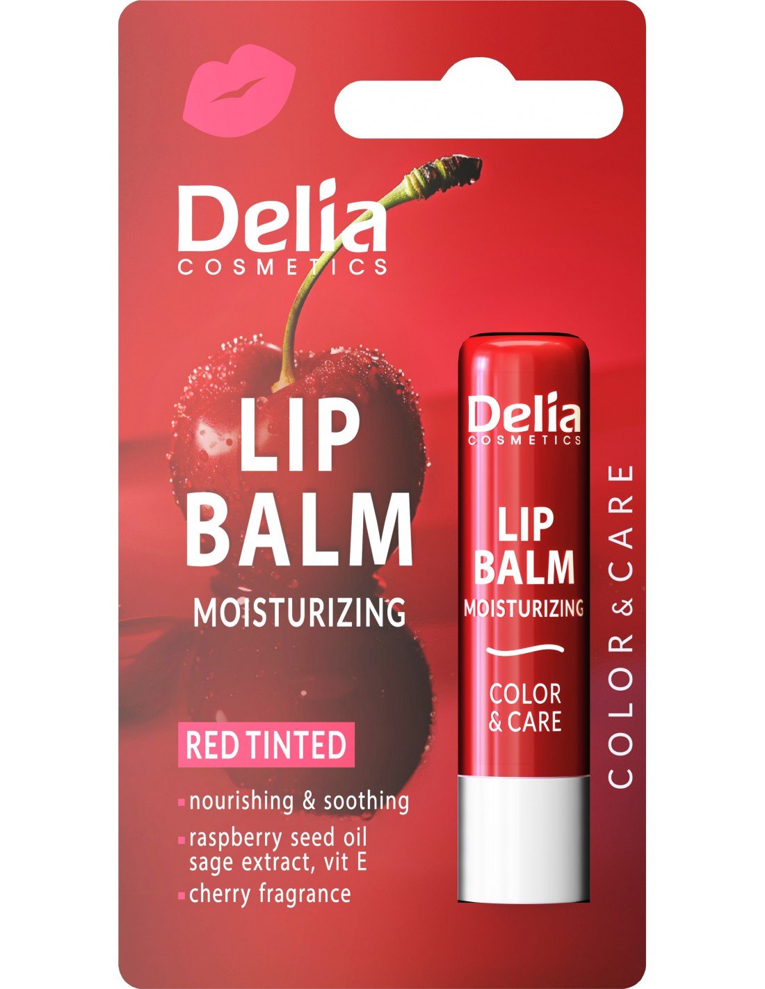 LIP BALM MOISTURIZING 4.8g - Delia Cosmetics