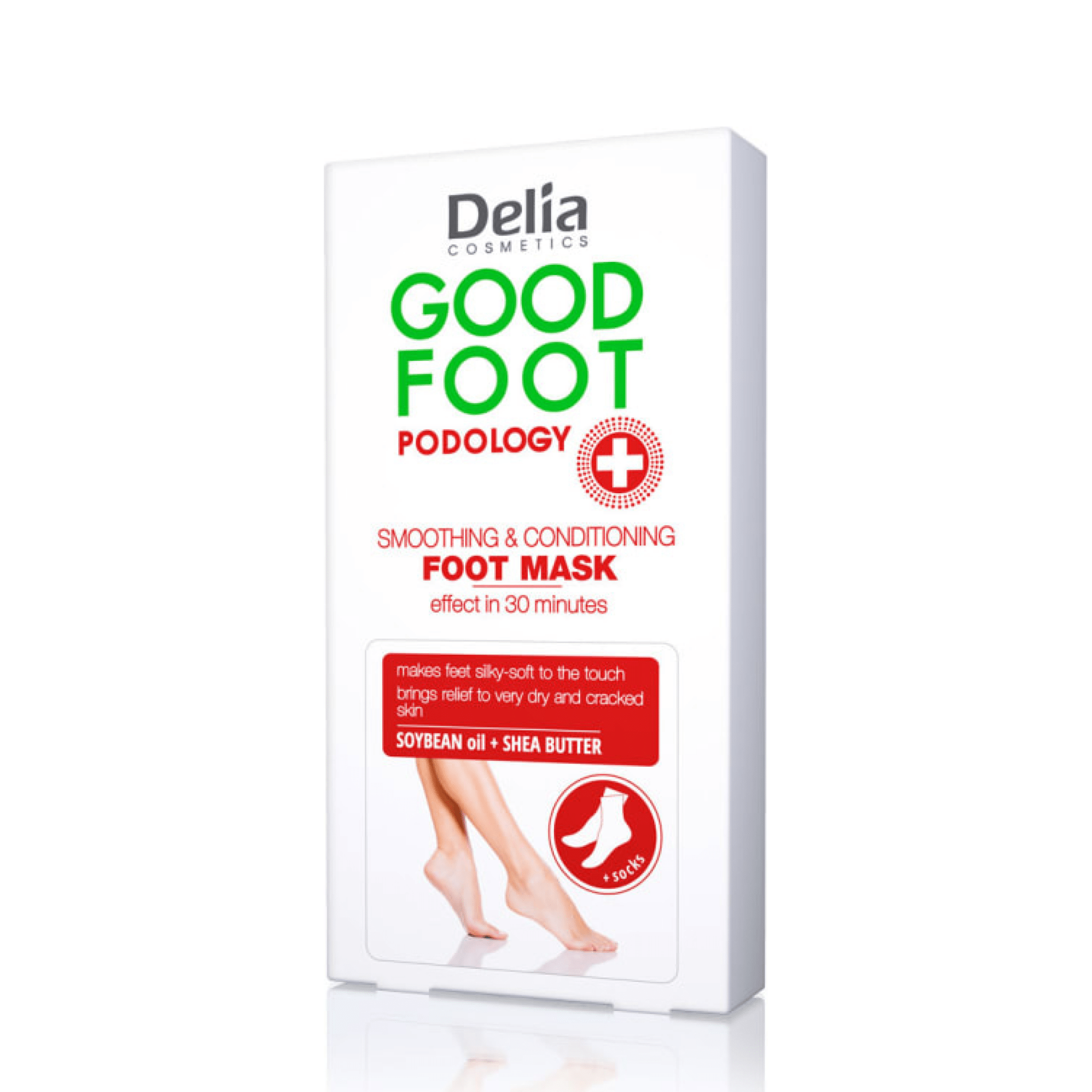 ماسك GOOD FOOT الطبي دو ستوب تأثير 30 دقيقة رقم 3.1 10 مل - Delia Cosmetics