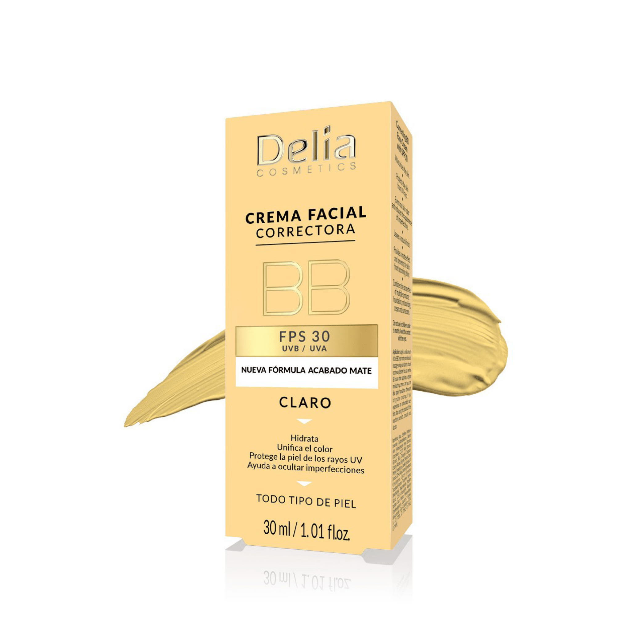 Perfect BB كريم تصحيح للوجه بعامل حماية من الشمس SPF30 30 مل - Delia Cosmetics