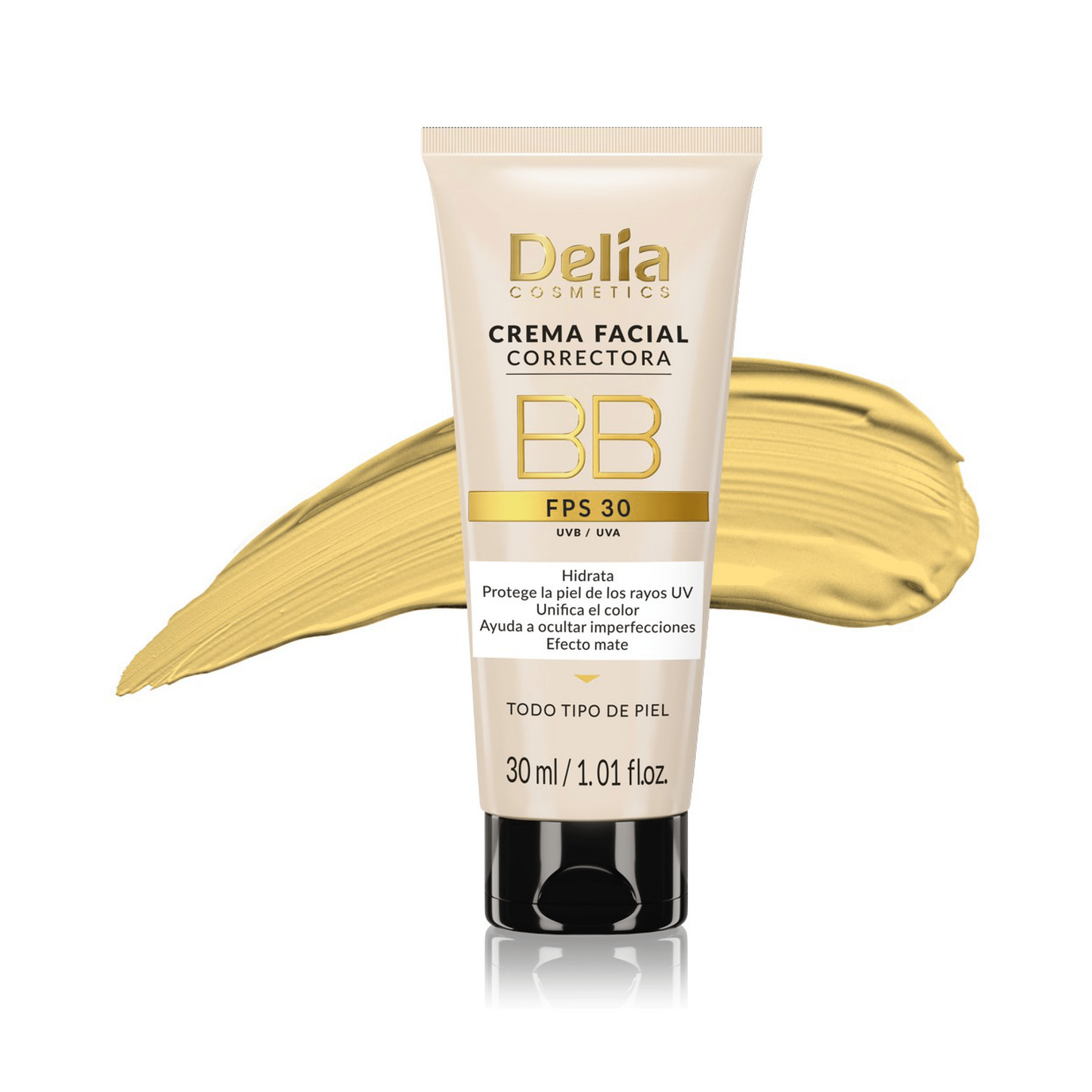 Perfect BB كريم تصحيح للوجه بعامل حماية من الشمس SPF30 30 مل - Delia Cosmetics