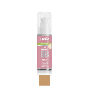 SO PERFECT BB فاونديشن للوجه مزيل للمعان البشرة و مرطب مع SPF 30 30 مل - Delia Cosmetics