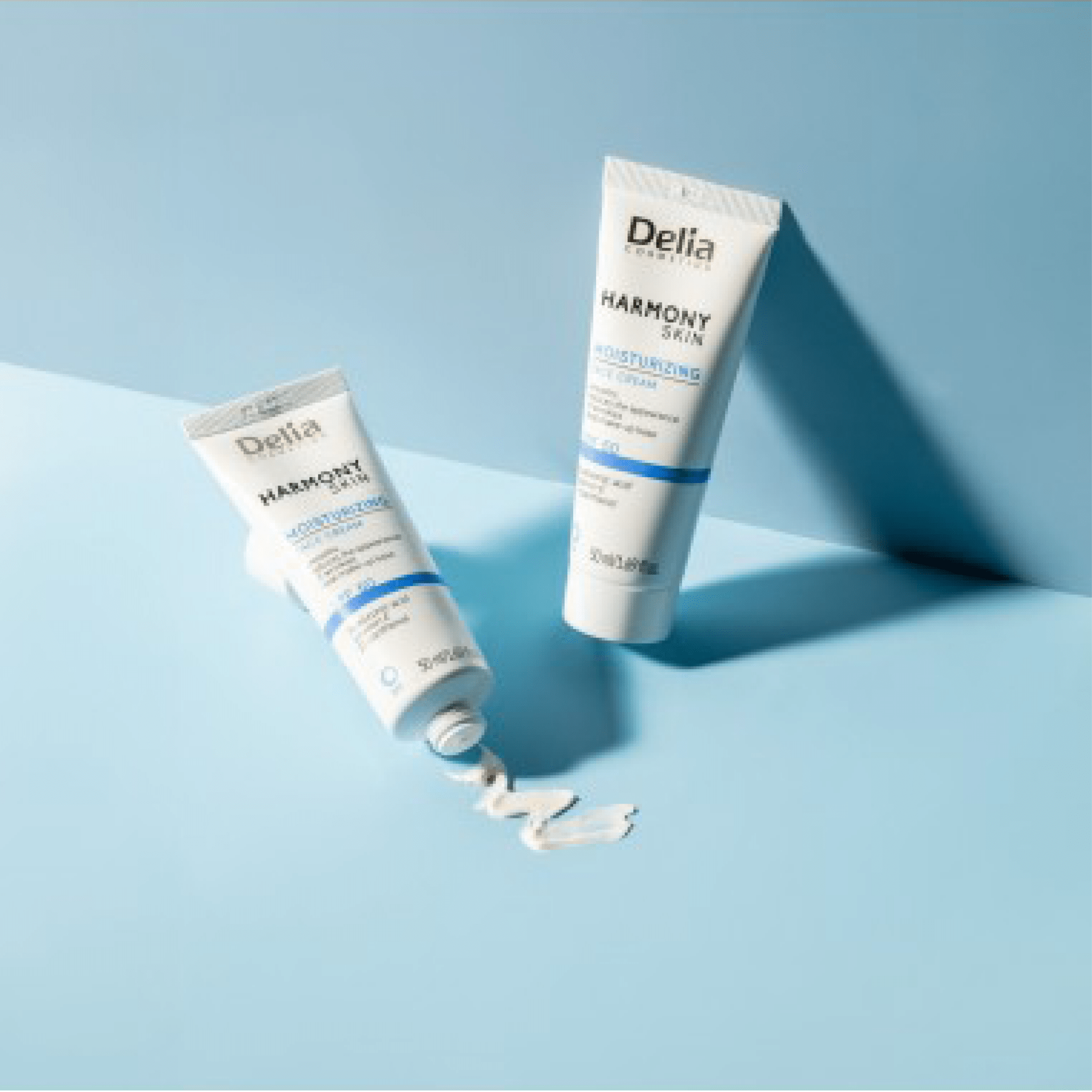 SPF50 ترطيب الوجه 50 مل كريم Harmony Skin - Delia Cosmetics