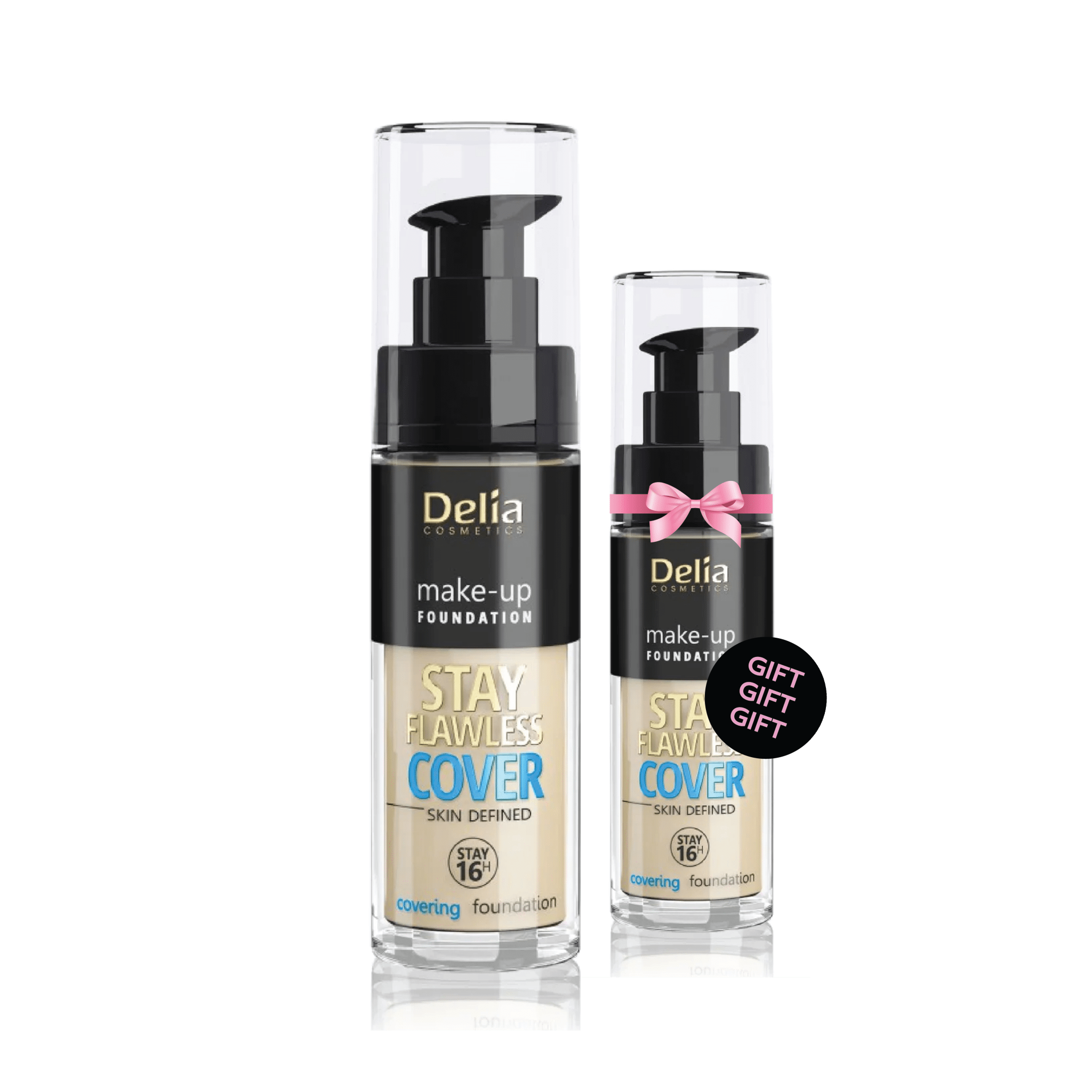 STAY FLAWLESS COVER فاونديشن مع تغطية كاملة 30مل - Delia Cosmetics