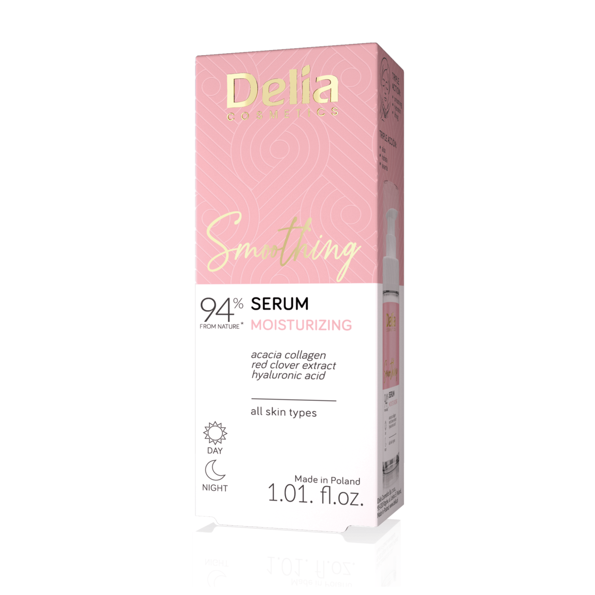سيروم تنعيم و ترطيب للوجه 30 مل Smoothing - Delia Cosmetics