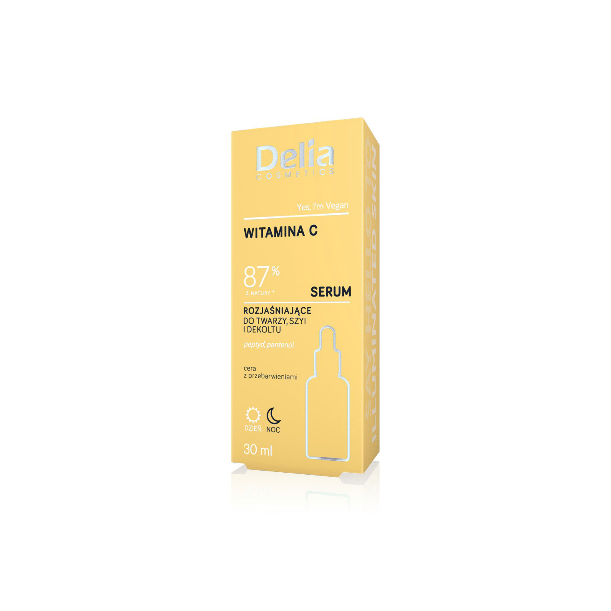 Vitamin C سيروم تفتيح الوجه والرقبة 30مل - Delia Cosmetics